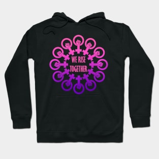 We Rise Together International Womens Day 2022 Hoodie